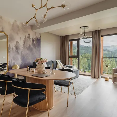 Апартаменты Cyrhla Mountain View With Heated Pool & Saunas By Bqqk Закопане