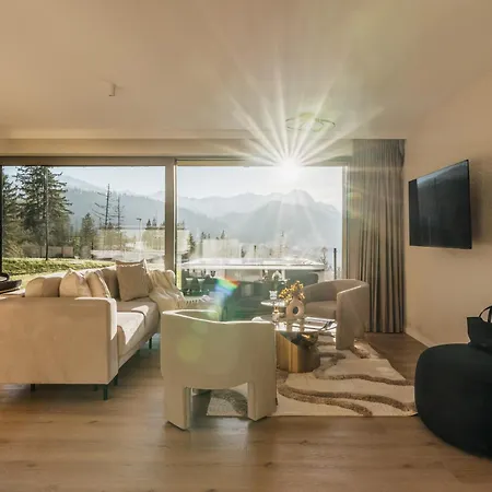 Apartment Cyrhla Mountain View With Saunarium & Heated Summer Pool By Bqqk *